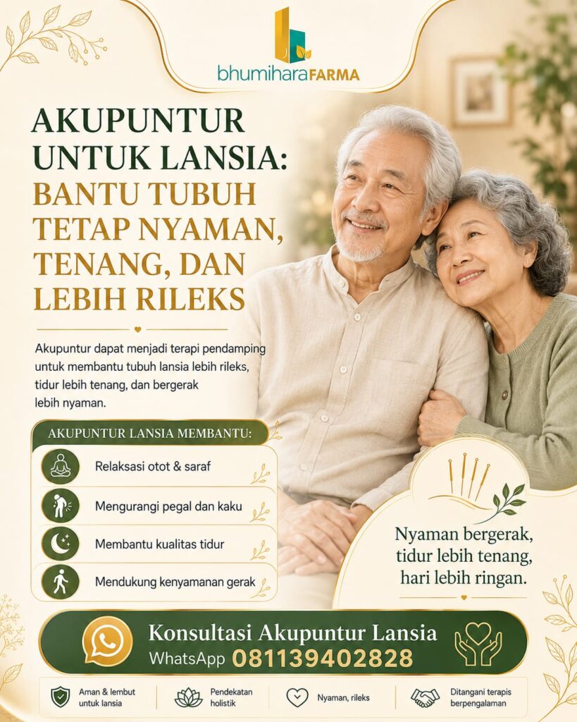 akupuntur untuk lansia